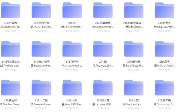 2022豆瓣250部1.7TB [已整理]