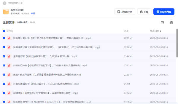 2023最新车载CD舞曲合集分享