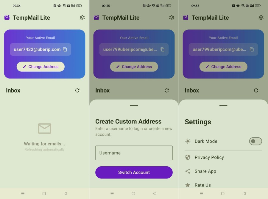 TempMail Lite无限虚拟邮箱 自定义邮箱--智点软件