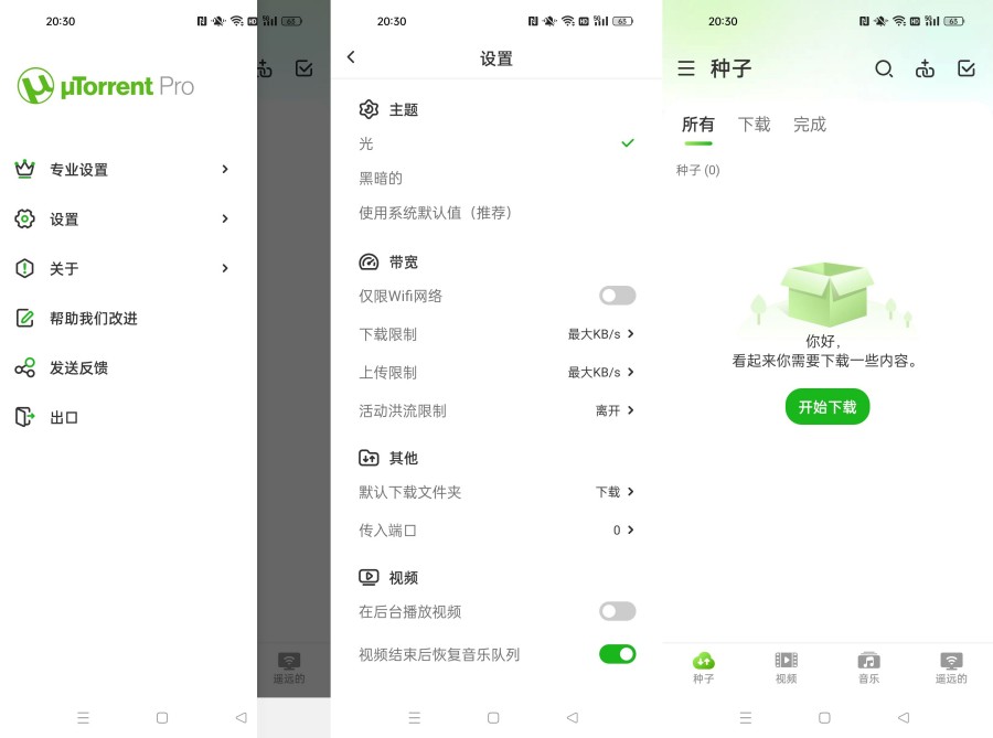 Torrent Pro 高级版磁力种子高速下载器--智点软件